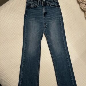 Flying Monkey Dark Blue Straight Leg Jeans